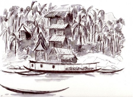 Rives du Mekong